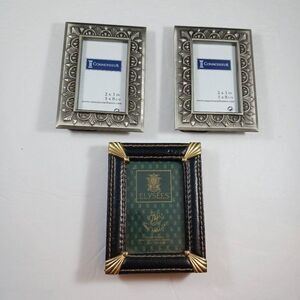 3pcs Vintage Mini Picture Frame (2in x 3in)